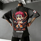 Anime Demon Slayer Akaza Nezuko Tanjiro T-Shirt
