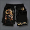 Dragon Ball Goku Printed Summer Shorts for Men