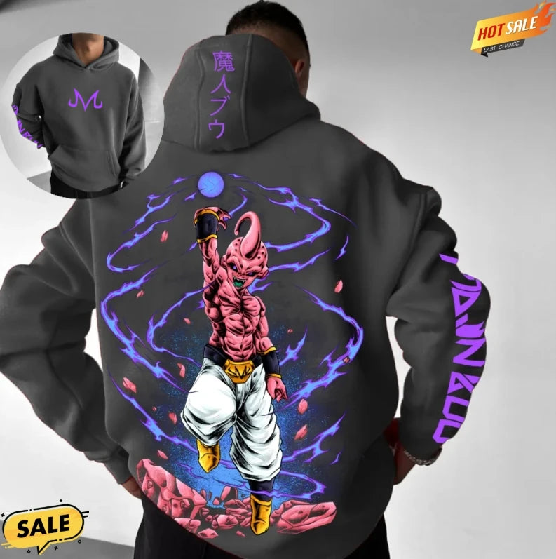Dragon Ball Animation Hoodie - Trendy Casual Unisex