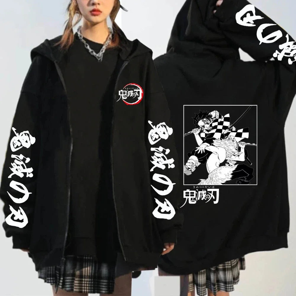 Demon Slayer Anime Hoodie for Men and Women - 2026