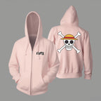 One Piece Luffy Zip Up Hoodie - Anime Streetwear