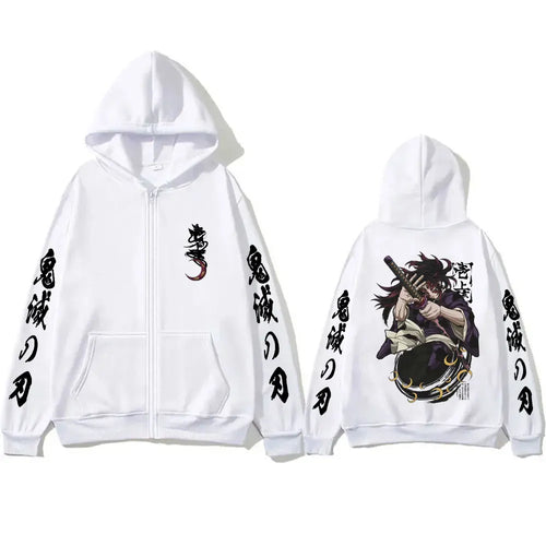 2026 Chinese New Year Kokushibo Zipper Hoodie