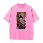 Harajuku Demon Slayer Rengoku Kyoujurou Vintage T-Shirt