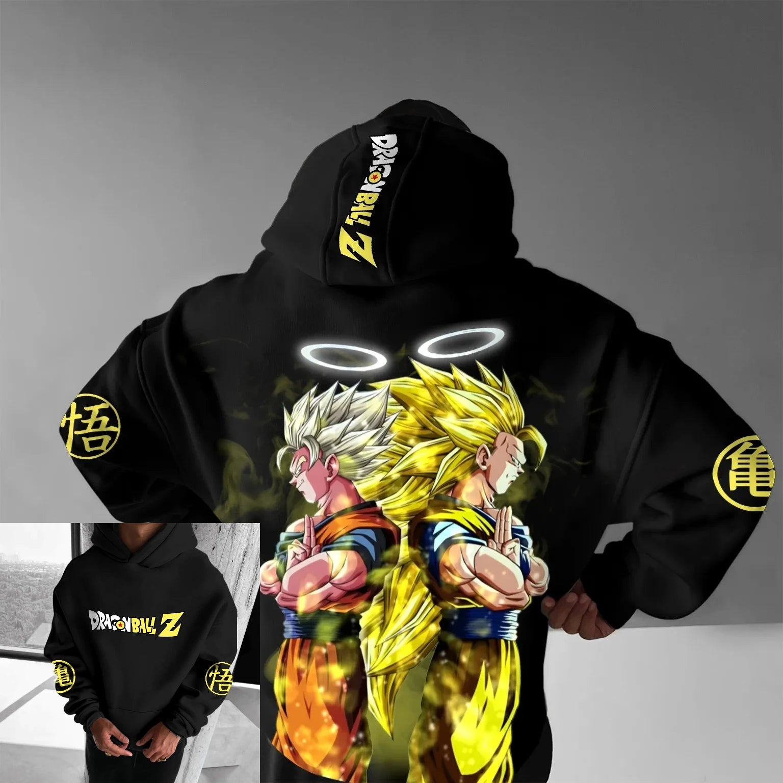 Dragon Ball Z Goku Vegeta Hoodie - Anime Pullover