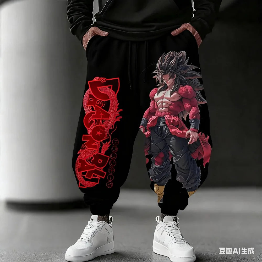 Anime Saiyan Dragon Ball Winter Sweatpants