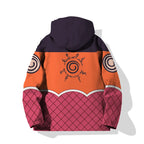 Naruto Akatsuki Fleece-Lined Zip-Up Hoodie