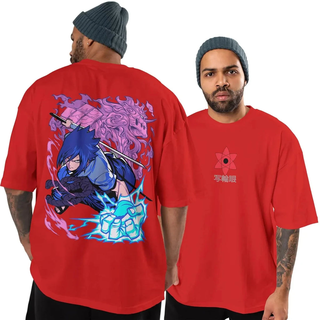 Naruto Sasuke Uchiha Anime T-Shirt