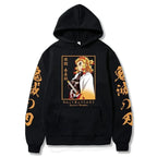 Anime Demon Slayer Kyojuro Rengoku Hoodie