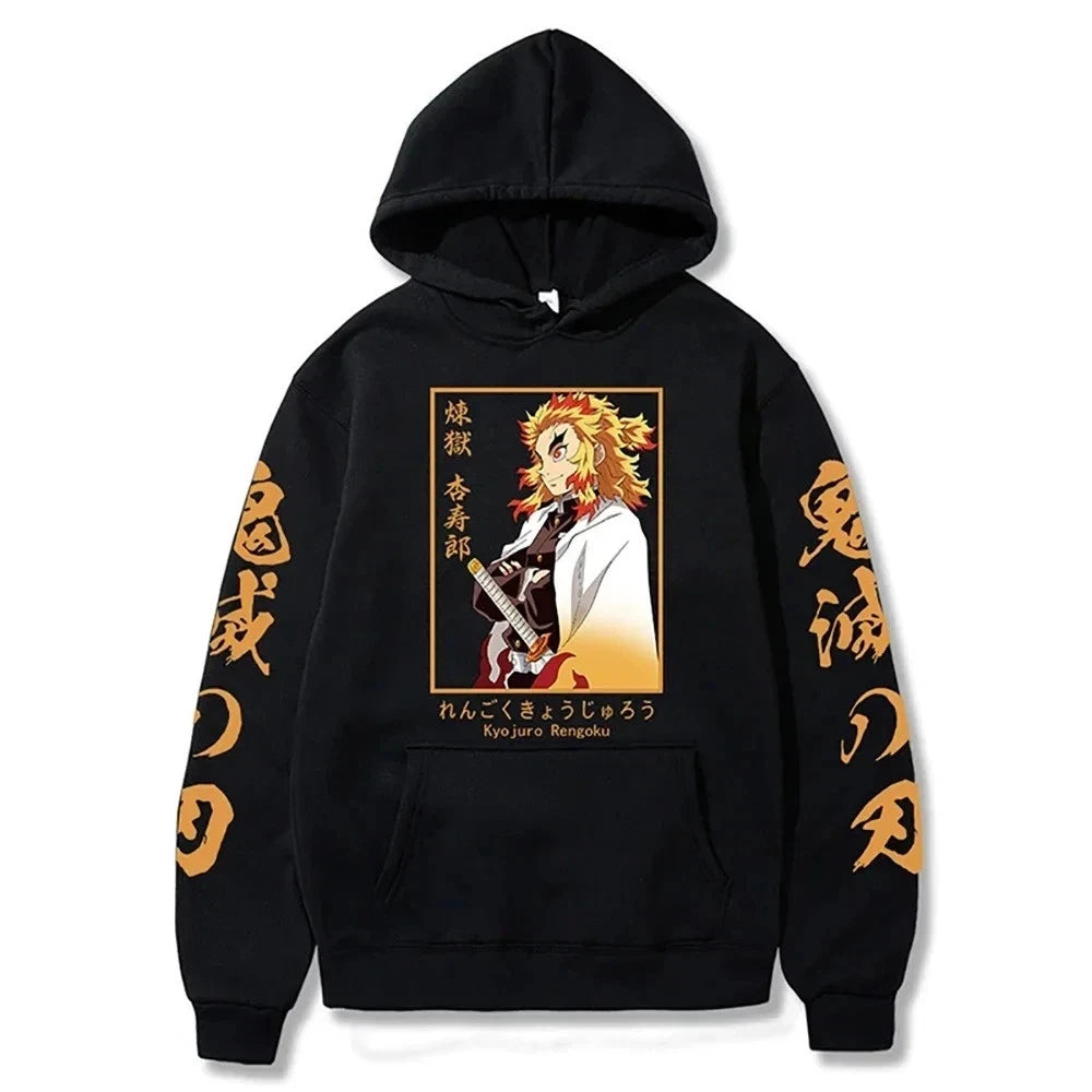 Demon Slayer Rengoku Hoodie for Men & Women