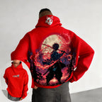Devil Killer Kamado Tanjirou Hoodie - Unisex Anime Fashion