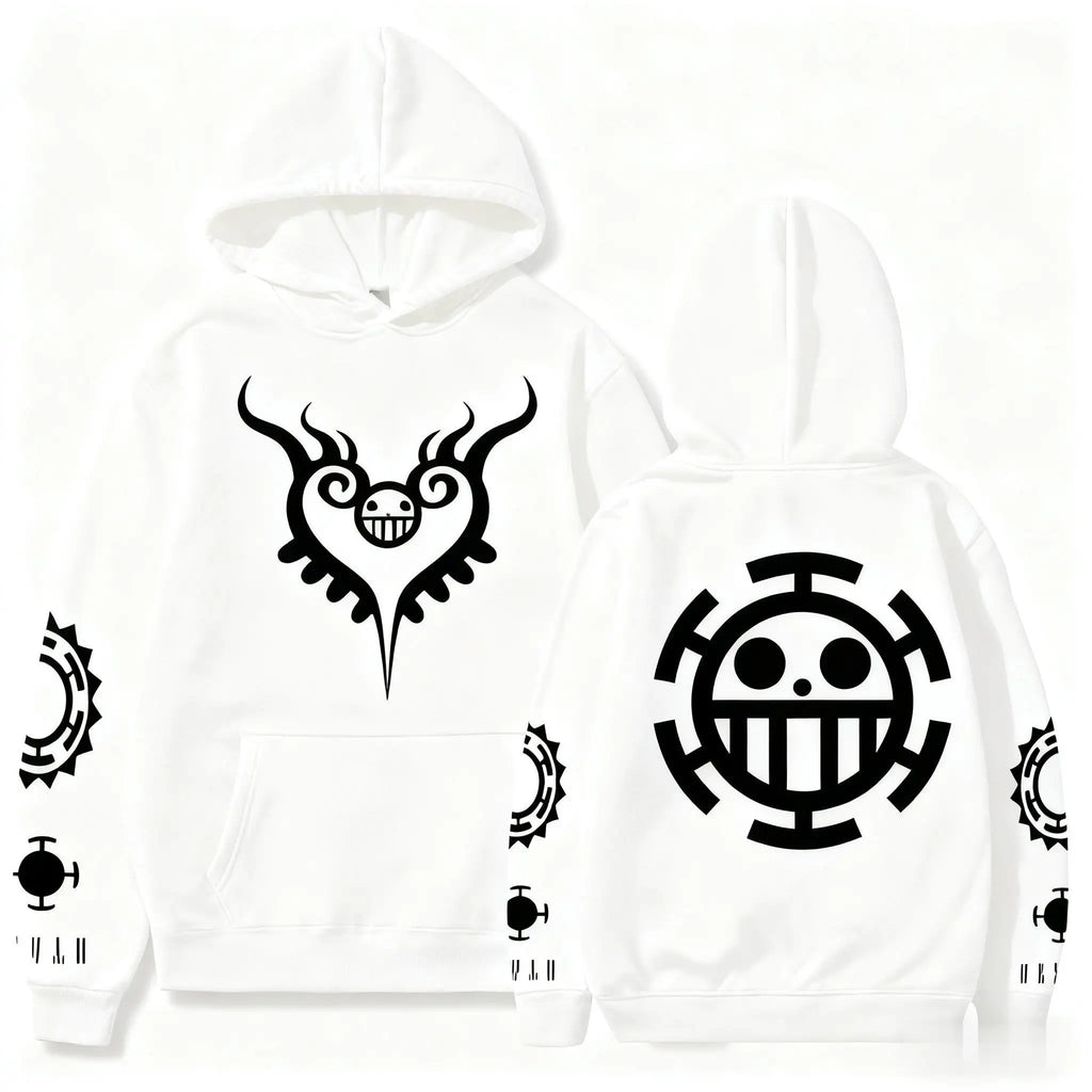 Unisex Anime Cosplay Hoodie - Casual Y2K Fashion