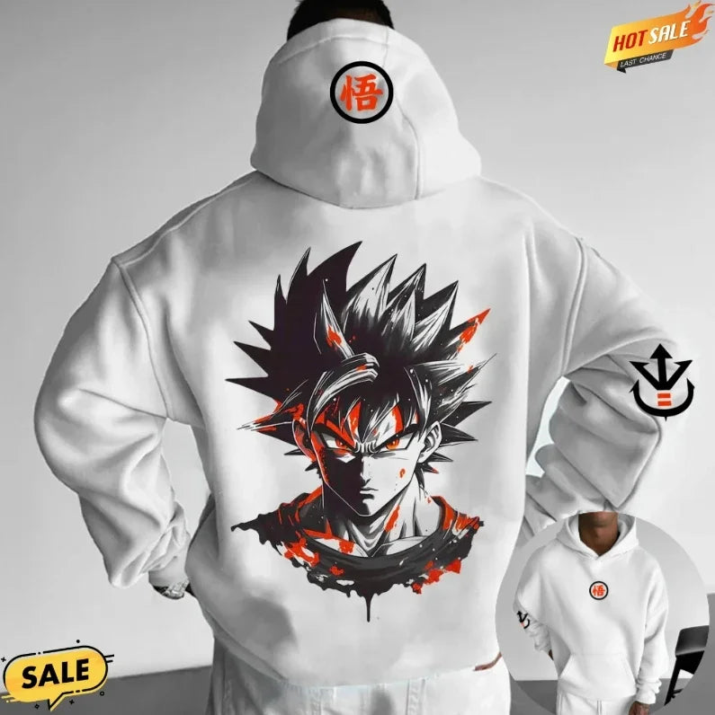 Dragon Ball Animation Hoodie - Trendy Casual Unisex