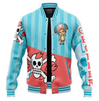 Anime One Piece Luffy Pattern Oversized Jacket