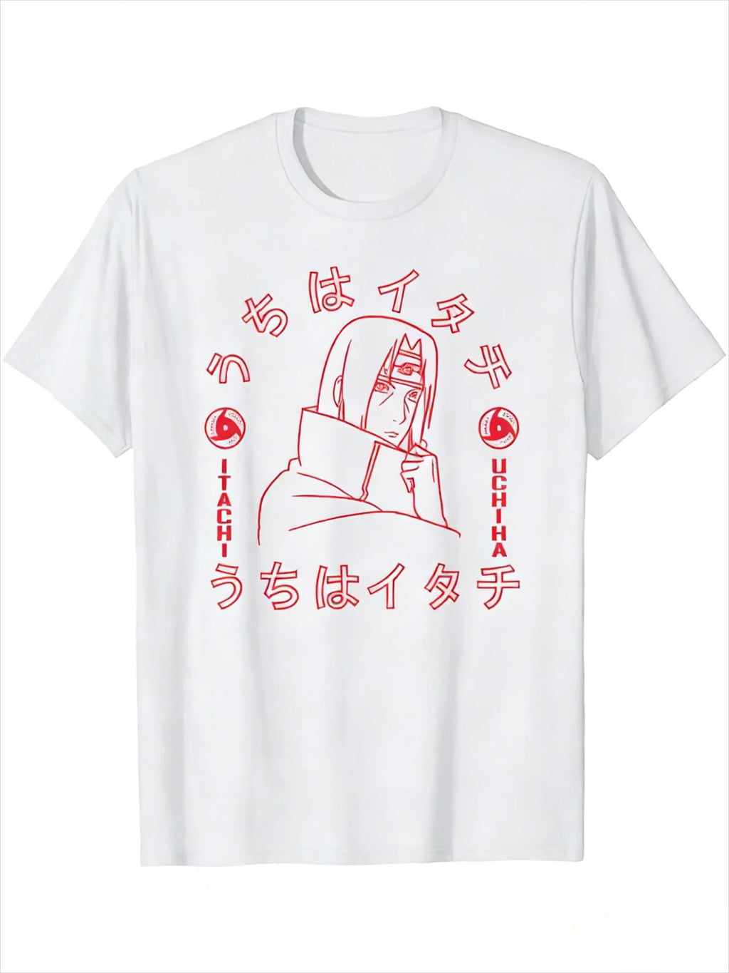 Itachi Uchiha T-Shirt - Summer Anime Streetwear