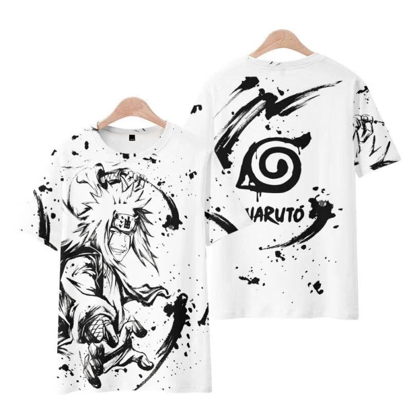 Anime Naruto Sasuke Cartoon Summer T-Shirt