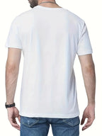 Men's Anime Patterned T-shirt for Casual Summer Wear