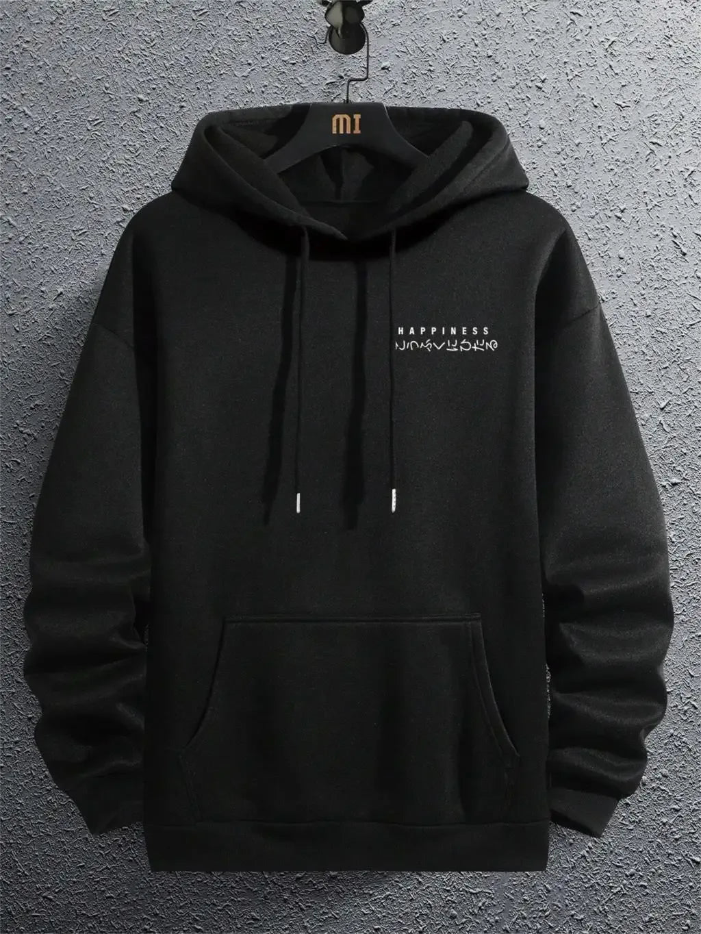 Japanese Cartoon Printing Men Hoody O-Neck All Match Loose Sweatshirt Fashion Fleece Basic Daily Hoodie Autumn Novelty Clothes - cankarfashion