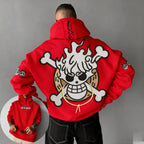 One Piece Oversized Hoodie - Unisex Anime Sweatshirt