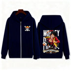 One Piece Monkey D Luffy Zip Up Hoodie