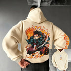 Super Sized Demon Slayer Anime Unisex Hoodie