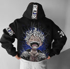 One Piece Anime Printed Oversized Hoodies