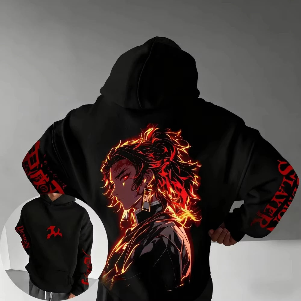 Demon Slayer Blade Hoodie for Men & Women