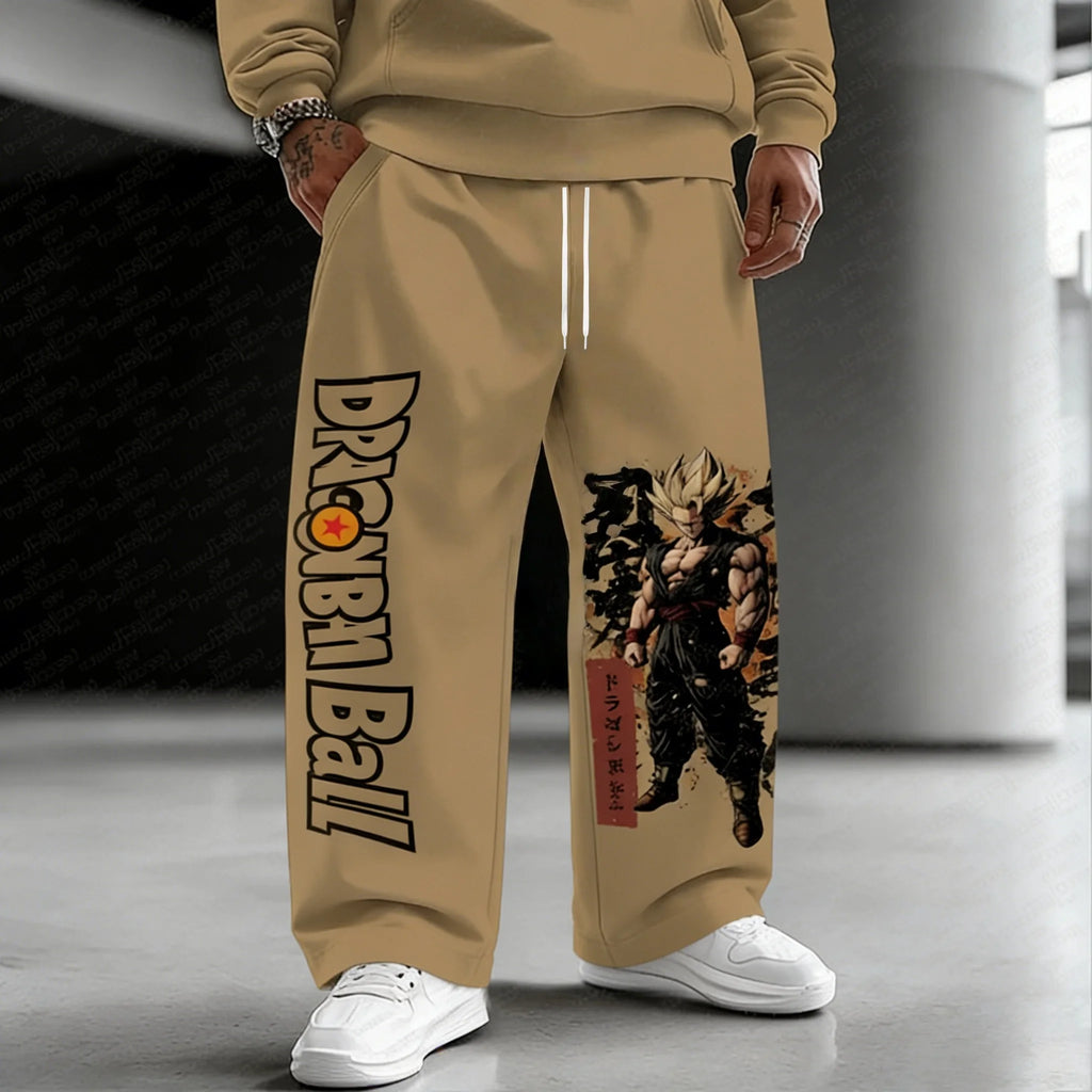 2026 Dragon Ball Goku Jogger Pants - Hip Hop Fashion