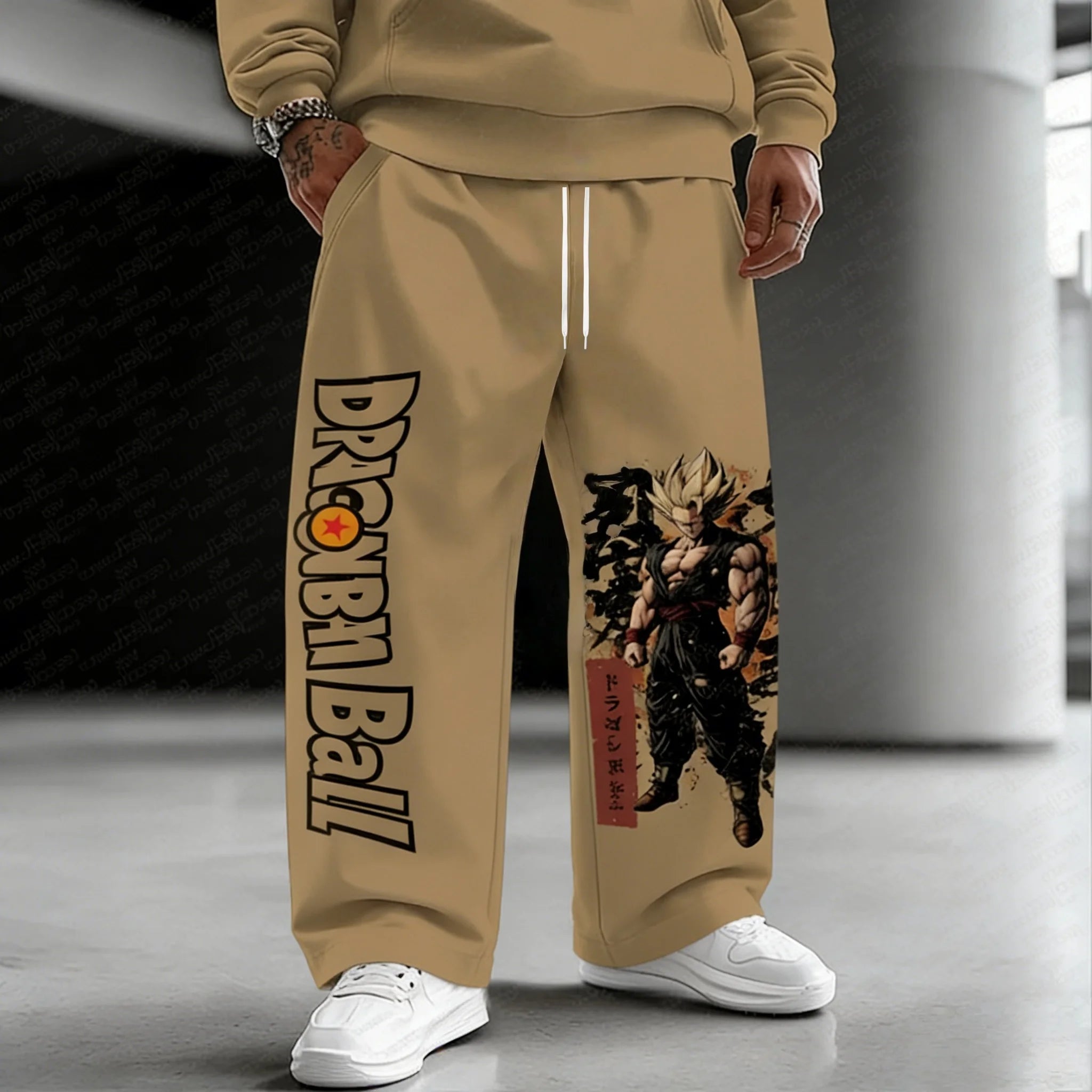 2026 Dragon Ball Goku Jogger Pants - Hip Hop Fashion