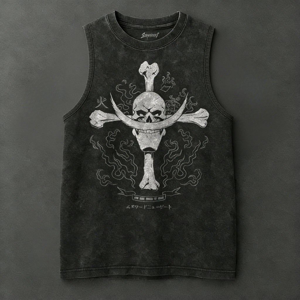 2026 One Piece Zoro Vintage Gym Vest Tank Top