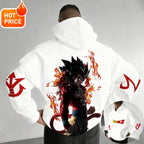 2026 Winter Dragon Ball Retro Oversized Hoodie