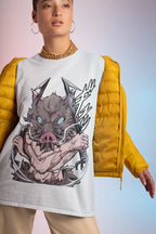 Inosuke T-shirt - Demon Slayer Kimetsu No Yaiba Gift