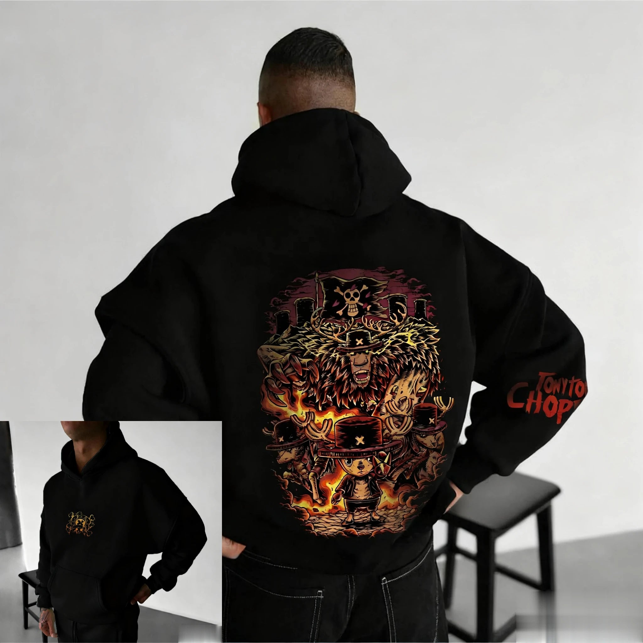 One Piece Chopper Graphic Hoodie | Streetwear Women & Men