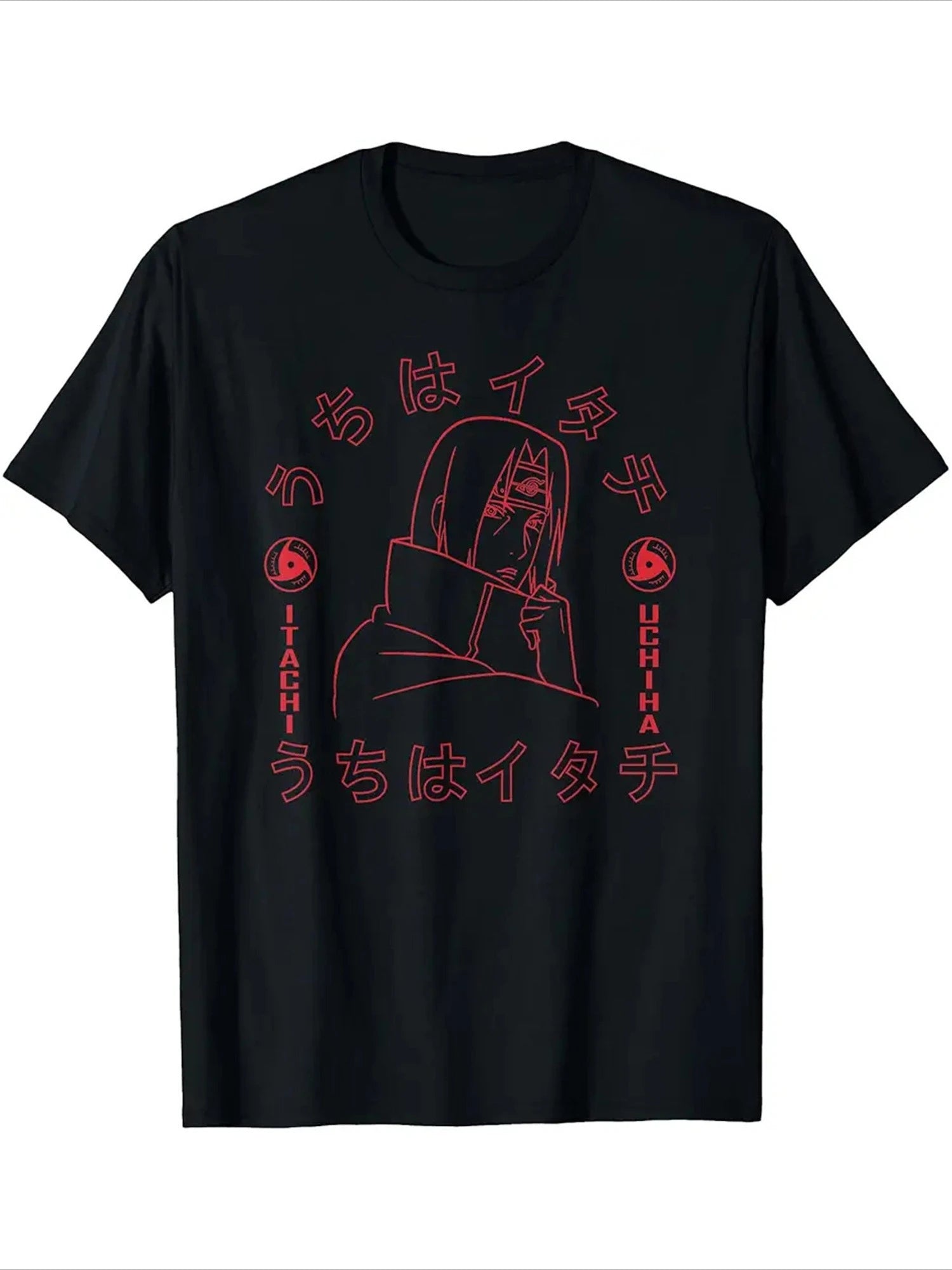 Itachi Uchiha T-Shirt - Summer Anime Streetwear