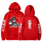 Anime Devil Killer Hoodie - Unisex Harajuku Style
