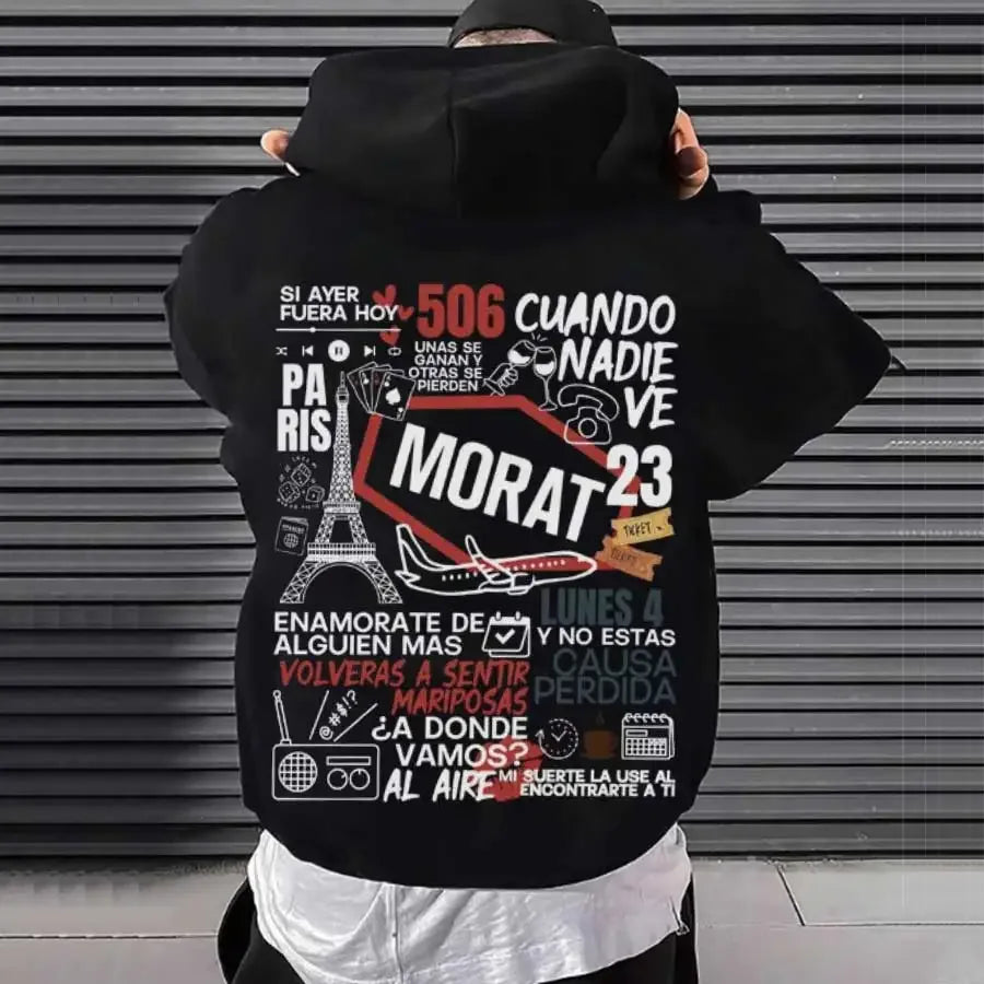 Band Morat Album Graphics Hoodie Men Women Pullover Hiphop Streetwear Soft Casual Sweatshirt Warn Tops 0928-2 - cankarfashion