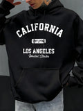 California Los Angeles Prints Male Hoody Hip Hop Multicolor Hoodies Fleece Fashion Pullovers Oversized Pocket Mens Clothes - cankarfashion