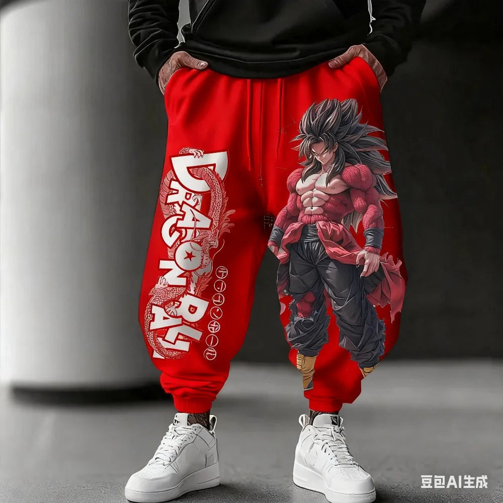 Anime Saiyan Dragon Ball Winter Sweatpants