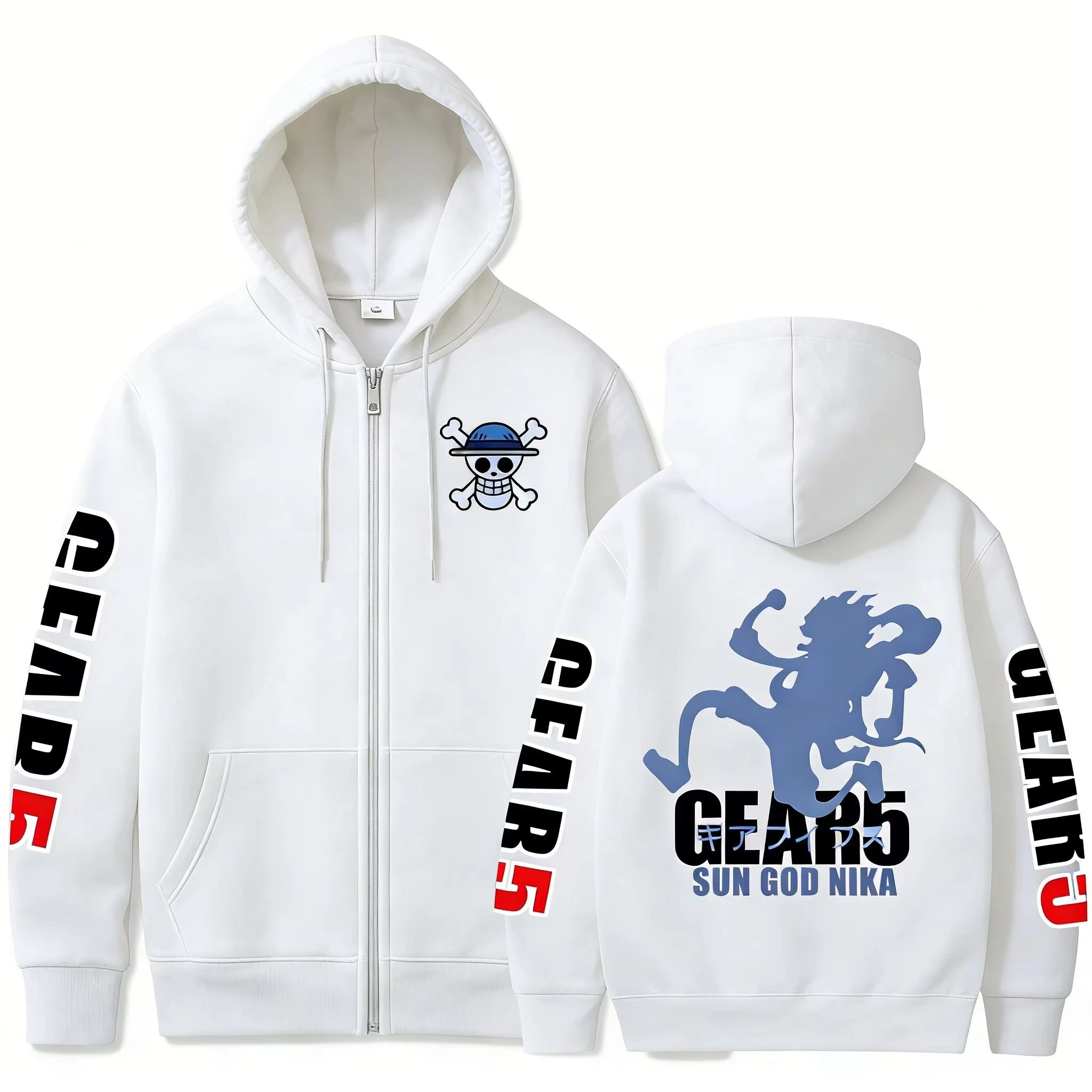 2026 New Spring Autumn Gear 5 Nika Anime Hoodie