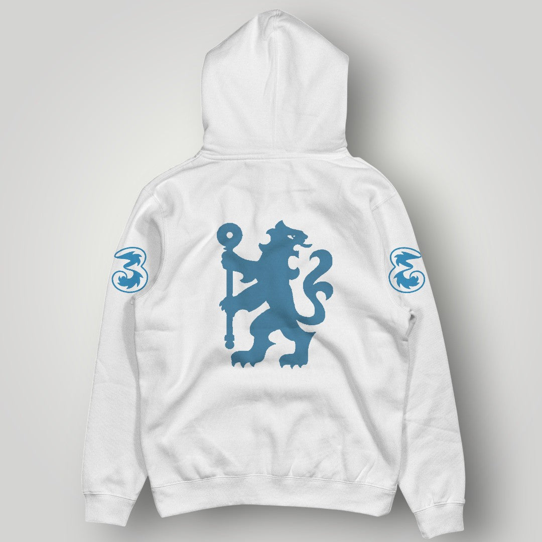 Chelsea FC Blue Star Edition Hoodie – Midnight Blue Lion Crest Heritage Pullover