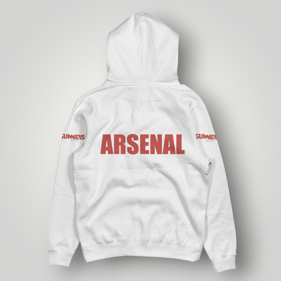 Arsenal FC "Gunners" Hoodie | Premium Black Cannon Graphic Sweatshirt