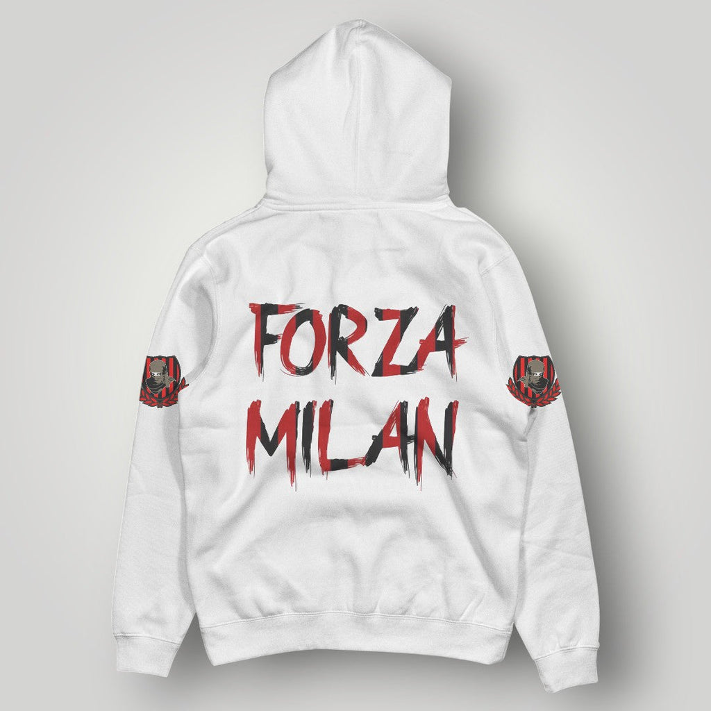 AC Milan "Ultra Spirit" Graphic Hoodie - Rossoneri 1899 Stripe & Crest Edition