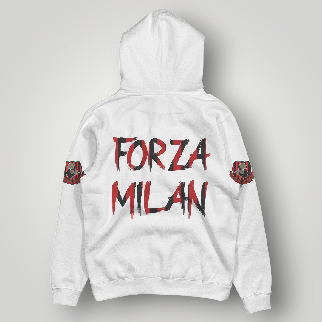 AC Milan "Ultra Spirit" Graphic Hoodie - Rossoneri 1899 Stripe & Crest Edition