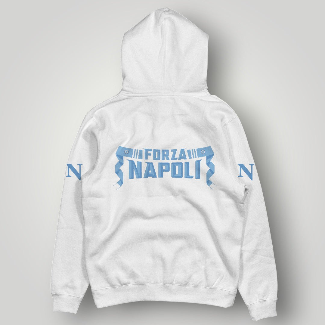 SSC Napoli Fan Hoodie - Azzurri Medal Graphic Heritage Streetwear
