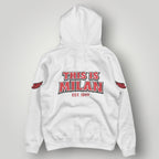AC Milan Fan Hoodie - Rossoneri Heritage Graphic Wings Pullover