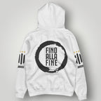 Juventus "Fino Alla Fine" Black Hoodie - Signature Motto & Gold Star Fan Edition