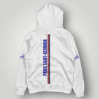 PSG Urban Streetwear Hoodie - Brushstroke Edition Black Paris Pullover