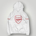 Arsenal FC "Gunners" Hoodie | Premium Black Cannon Graphic Sweatshirt