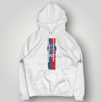 PSG Urban Streetwear Hoodie - Brushstroke Edition Black Paris Pullover