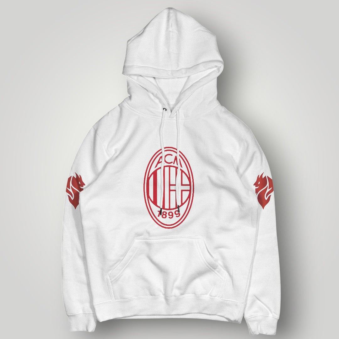 AC Milan "Il Diavolo" Graphic Hoodie - Rossoneri 1899 Wings Edition Pullover