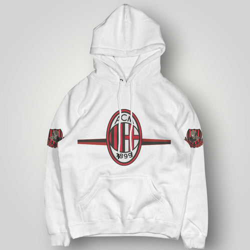 AC Milan "Ultra Spirit" Graphic Hoodie - Rossoneri 1899 Stripe & Crest Edition